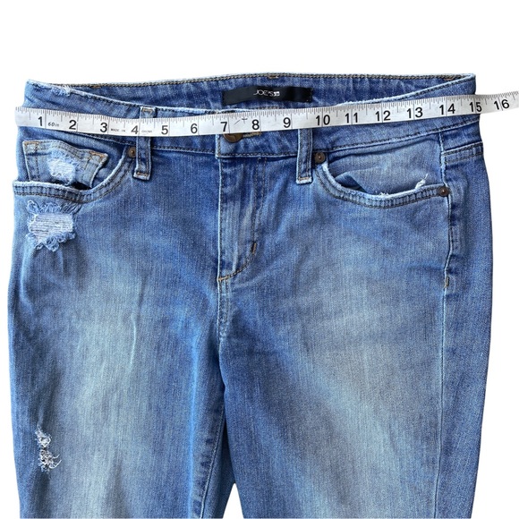 Joe’s Jeans Dana Style KXBDN45665 Ripped Distressed Crop Skinny Jeans Size 28 - Picture 10 of 14
